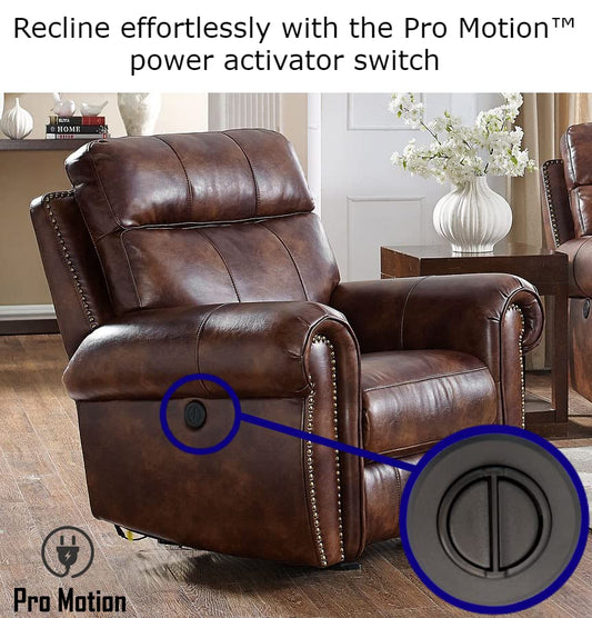 Pro Motion Two Button Power Switch Round 5 Pin Design for Power/Electric Sofas, Loveseats, Recliners